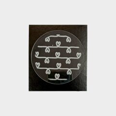 Hearts Embosser, Size – 3 inches~