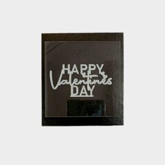 Happy Valentine’s Day Stamp, Size – 3 inches~