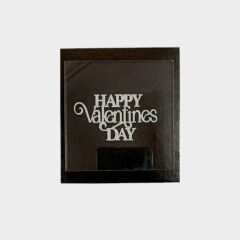 Happy Valentine’s Day Stamp, Size – 3 inches~