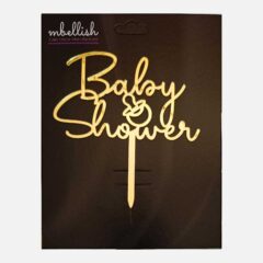 Baby Shower Acrylic Cake Topper, Size – Medium