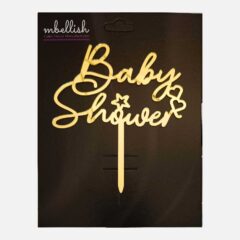 Baby Shower Acrylic Cake Topper, Size – Medium