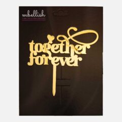 Together Forever Acrylic Cake Topper, Size – Medium