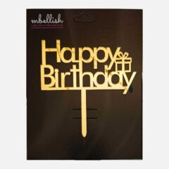 Birthday Boy Acrylic Cake Topper, Size – Medium