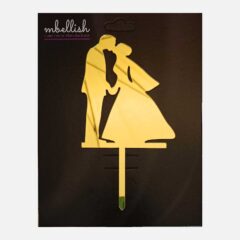 Couples Arcrylic Cake Topper, Size – Medium