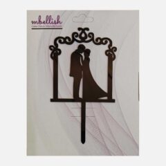 Couples Arcrylic Cake Topper, Size – Medium