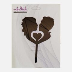 Couples Arcrylic Cake Topper, Size – Medium