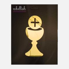 Chalice Acrylic Cake Topper, Size – Medium