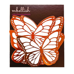 Copper Foiled Butterflies – Pack of 10