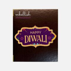 Happy Diwali Premium Acrylic Sticker – 3 inches, Pack of 1 pc