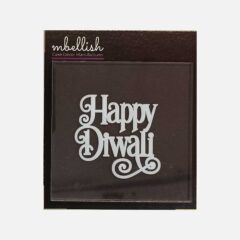 Happy Diwali Stamp, Size – 3 inches ~