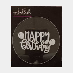 Happy Birthday Acrylic Embosser, Size – 3 inches approx