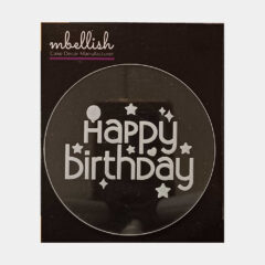 Happy Birthday Acrylic Embosser, Size – 3 inches approx