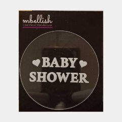 Baby Shower Acrylic Embosser, Size – 3 inches approx