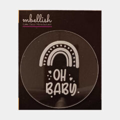 Oh Baby Acrylic Embosser, Size – 3 inches approx