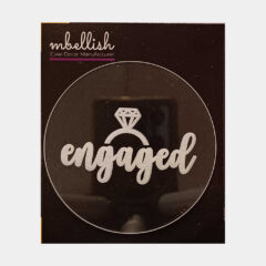 Engaged Acrylic Embosser, Size – 3 inches approx