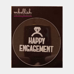 Happy Engagement Acrylic Embosser, Size – 3 inches approx