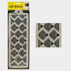 Decorative Stencil Design Size ? 4 x 12 inches ~ Pack of 1 pc