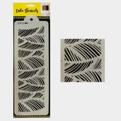 Palm Stencil Design Size ? 4 x 12 inches ~ Pack of 1 pc