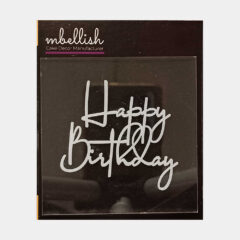 Happy Birthday Acrylic Stamps, Size – 3 inches approx