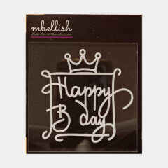 Happy Birthday Acrylic Stamps, Size – 3 inches approx