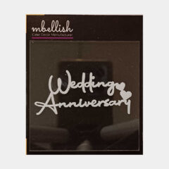 Wedding Anniversary Acrylic Stamps, Size – 3 inches approx